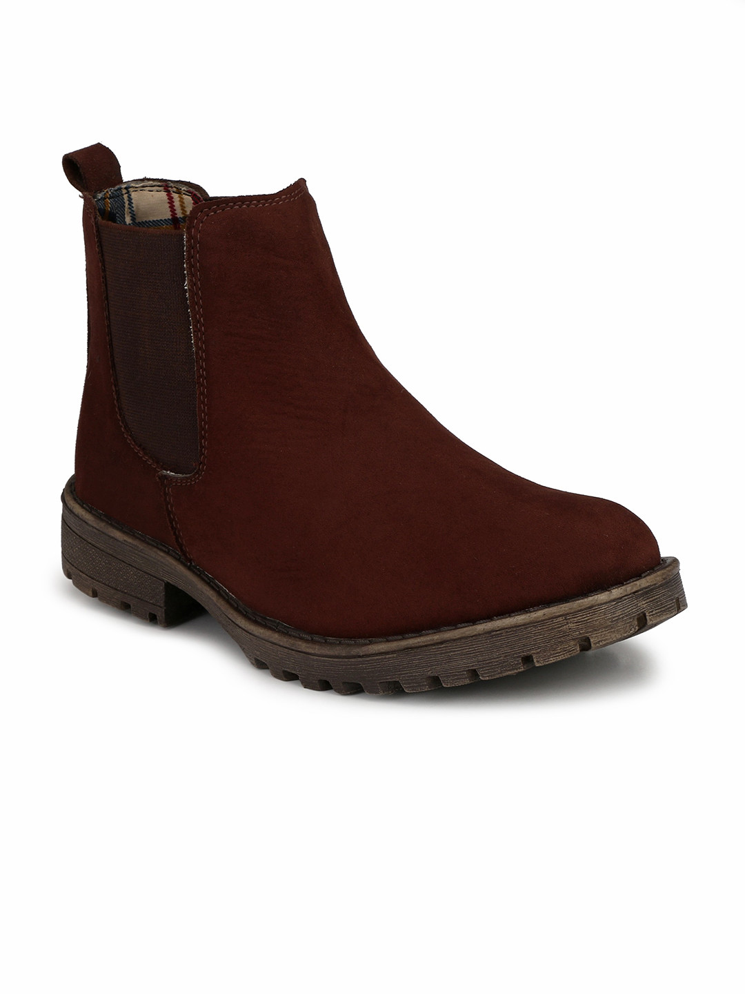 Eego Italy Men Tan Brown Chelsea Boots