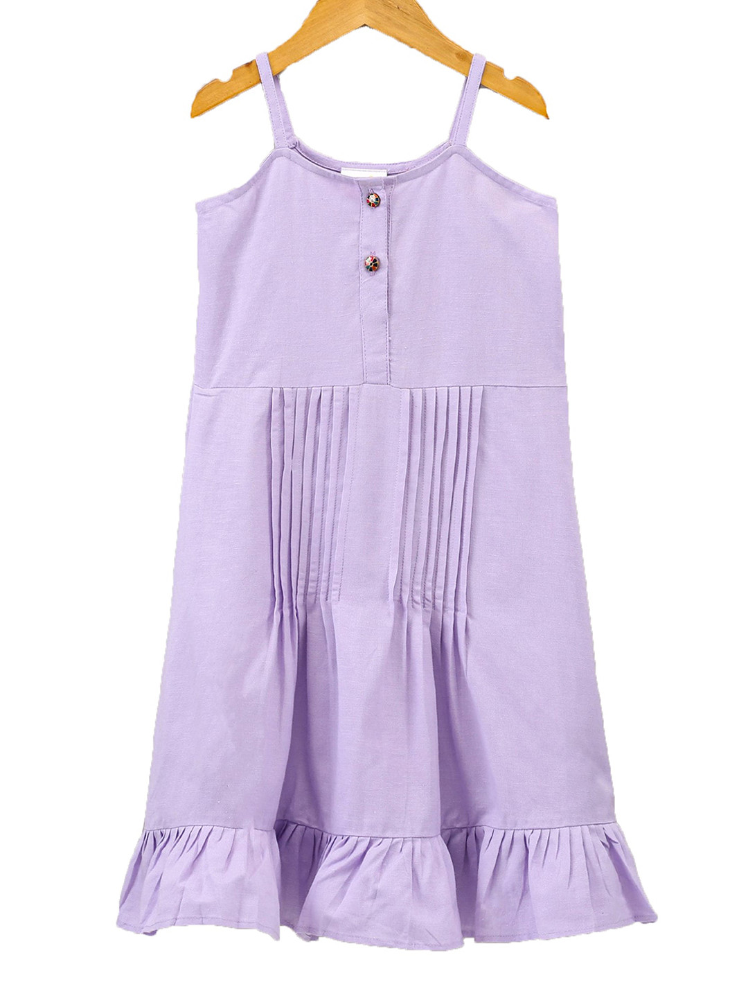 Eimoie Purple A-Line Dress