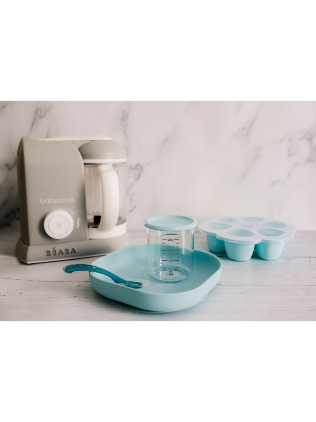 BEABA Kids Blue Silicone Mould