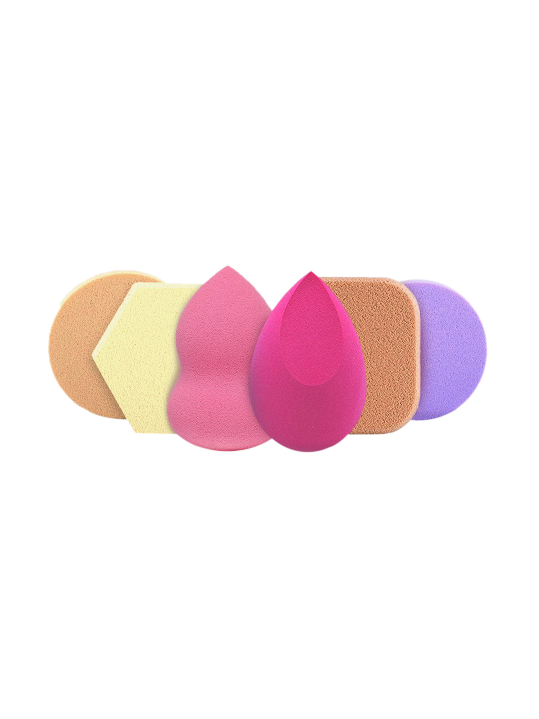 MATRA 6 in 1 Makeup Puff, Sponge & Beauty Blender Set