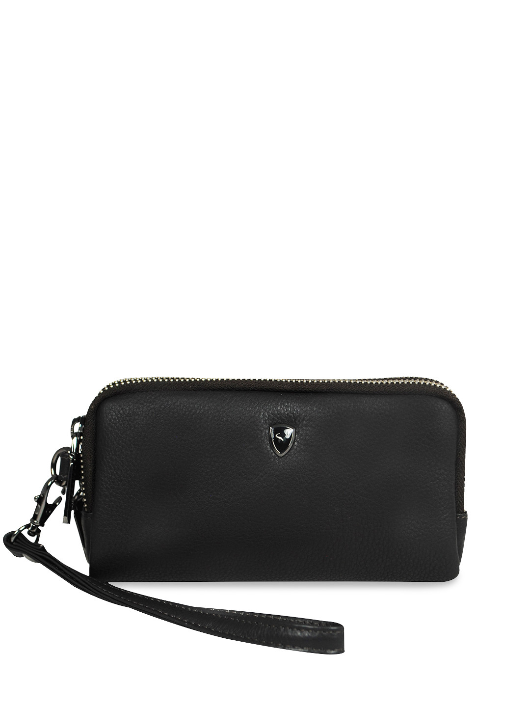 Calfnero Brown Genuine Leather Hand Pouch