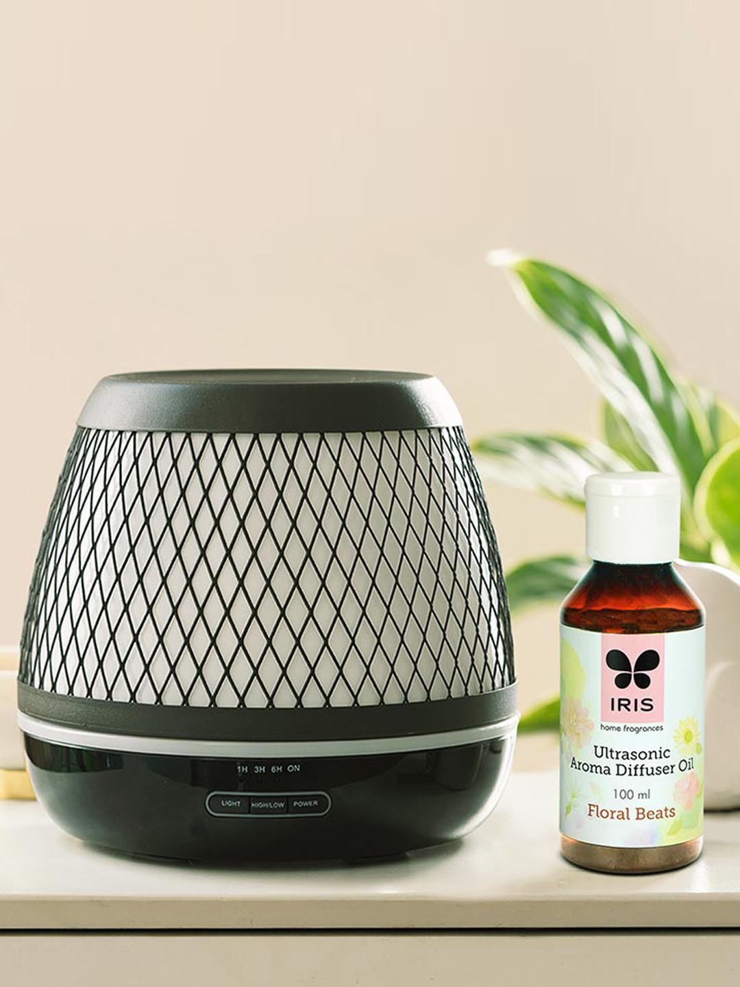 Iris White Celeste Floral Beats Ultrasonic Oil