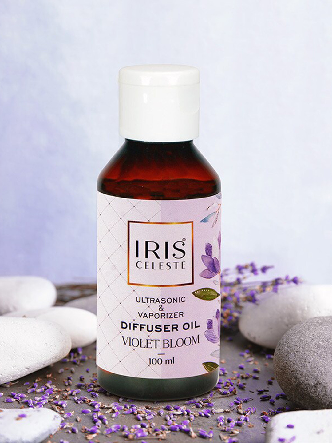 Iris Purple Bloom Ultrasonic & Vaporizer Diffuser Oil