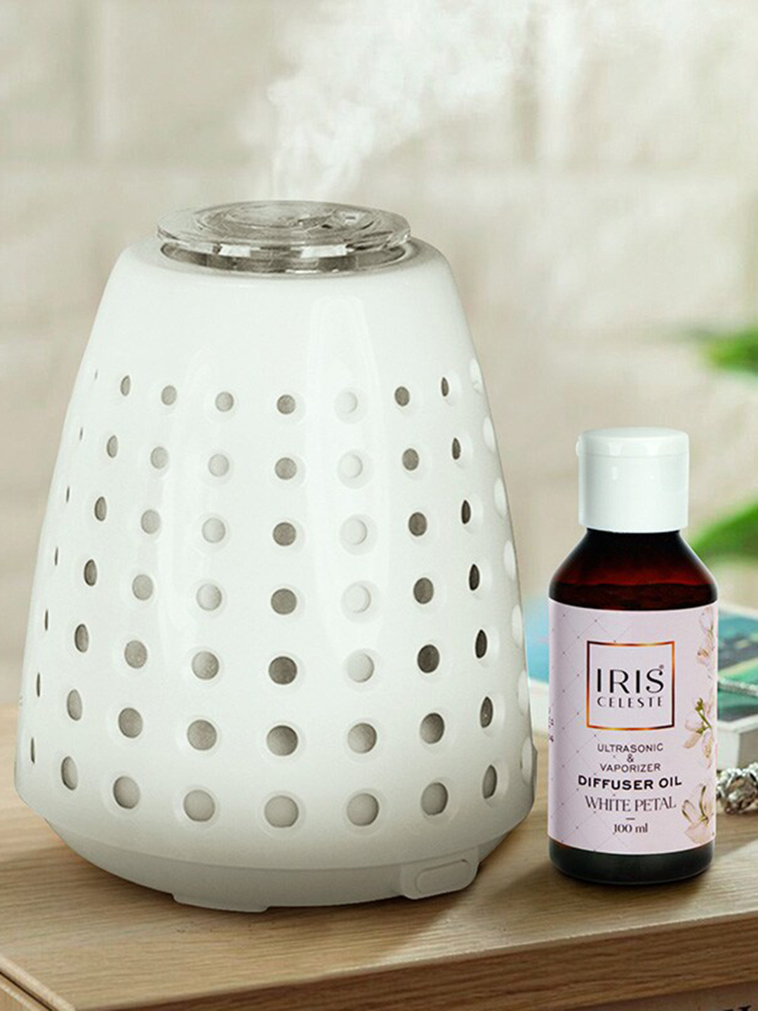Iris White Ultrasonic & Vaporizer Aroma Oil