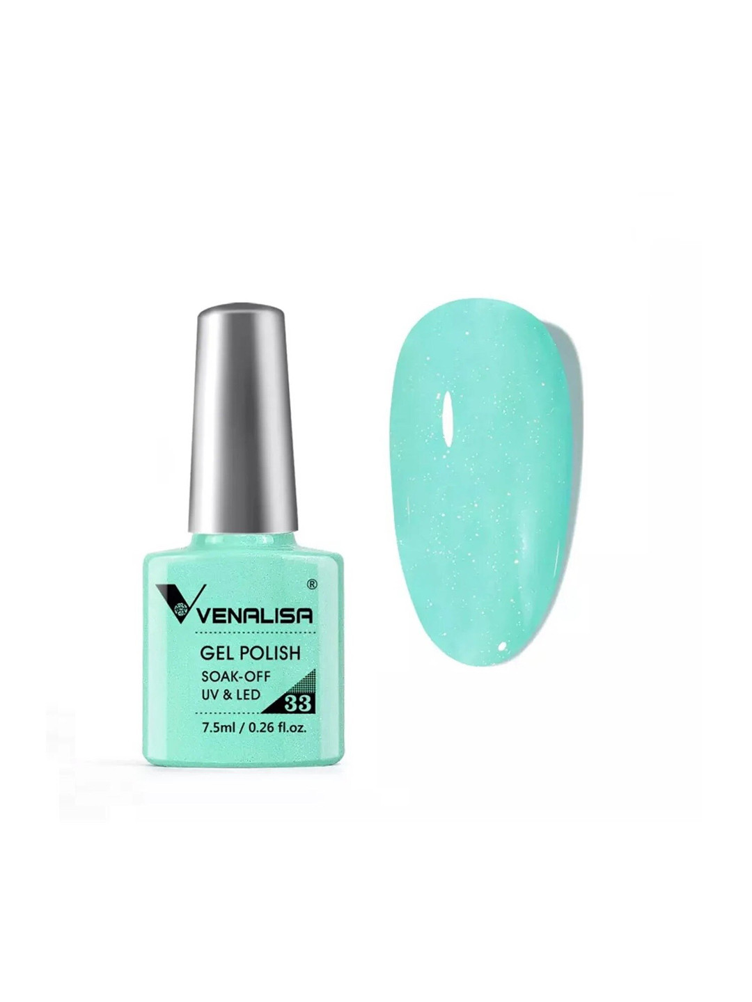 VENALISA Soak Off UV LED Gel Nail Polish 7.5 ml - Shade 33