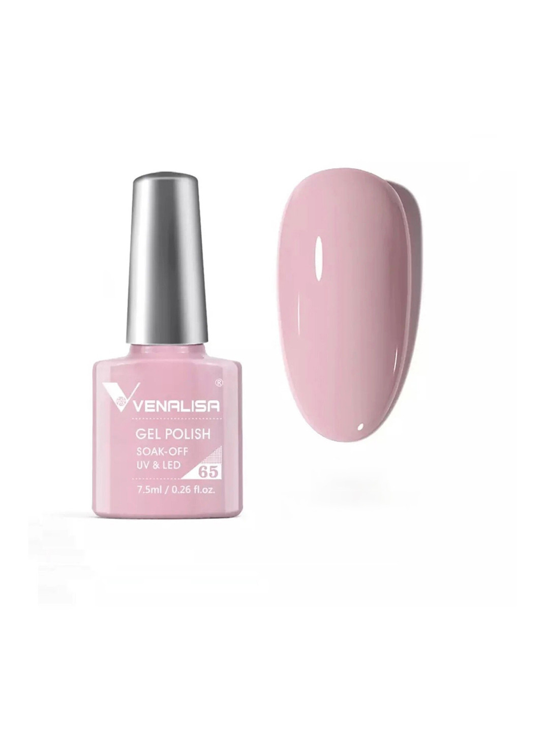 VENALISA Soak Off UV LED Gel Nail Polish 7.5 ml - Shade 65