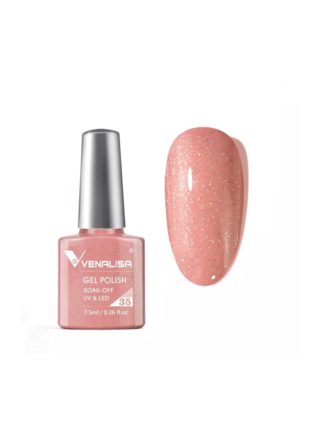 VENALISA Soak-Off UV LED Long-Wearing Gel Nail Polish - Shade 35