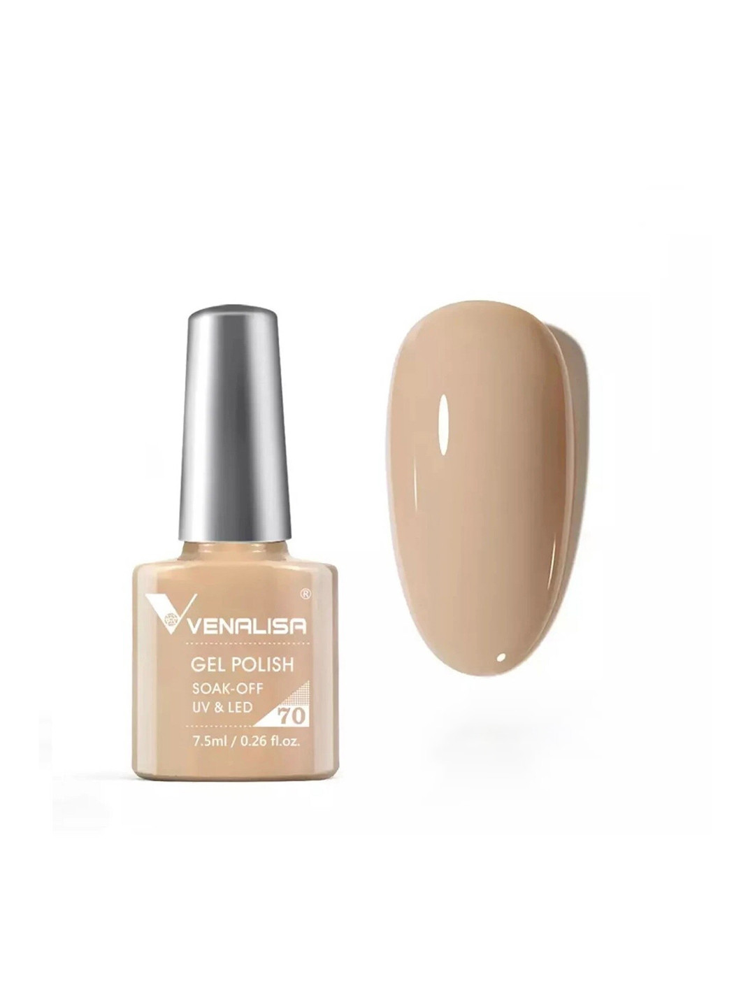 VENALISA Soak-Off UV & LED Gel Nail Polish - Shade 70