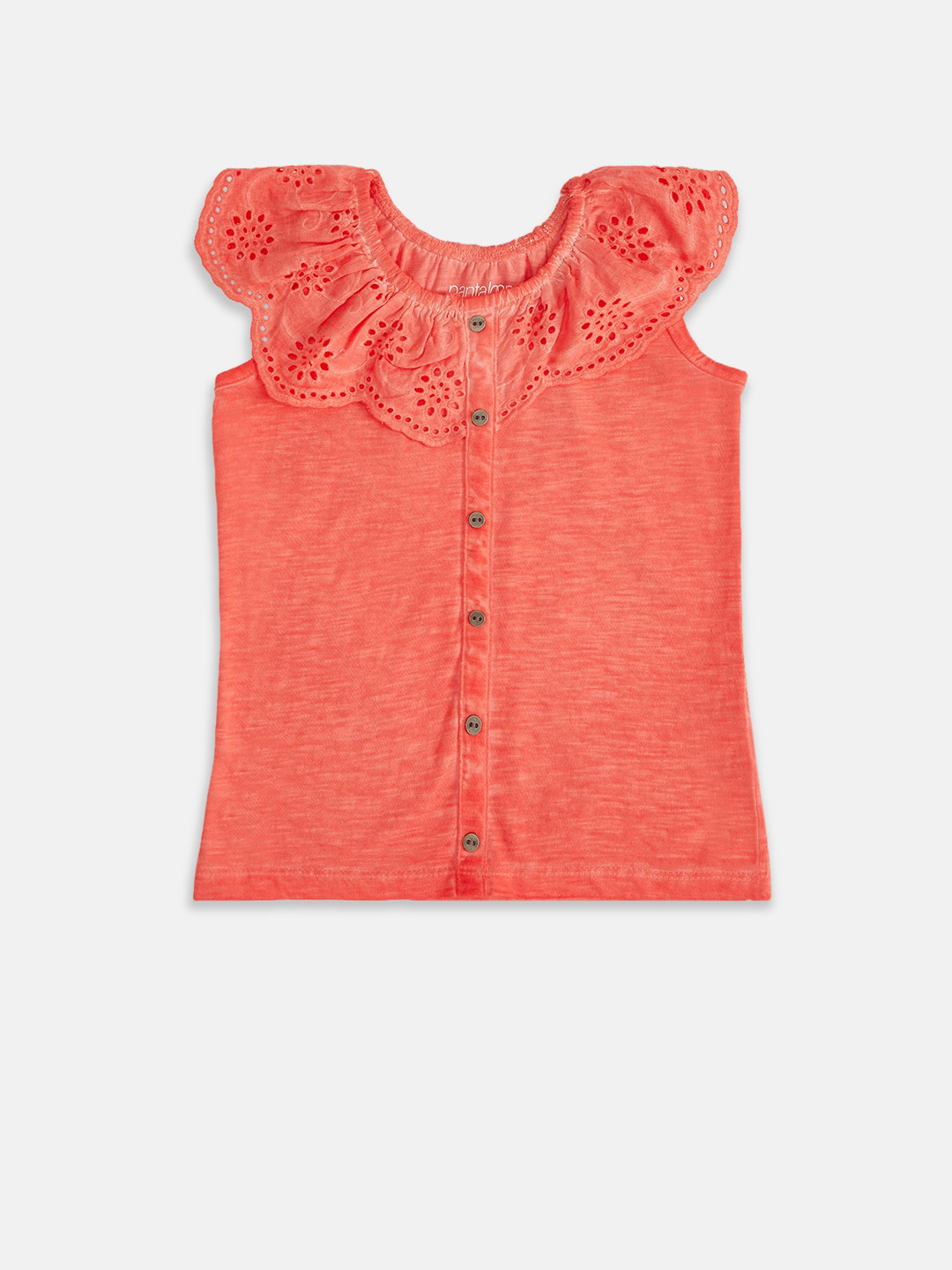 Pantaloons Junior Coral Top