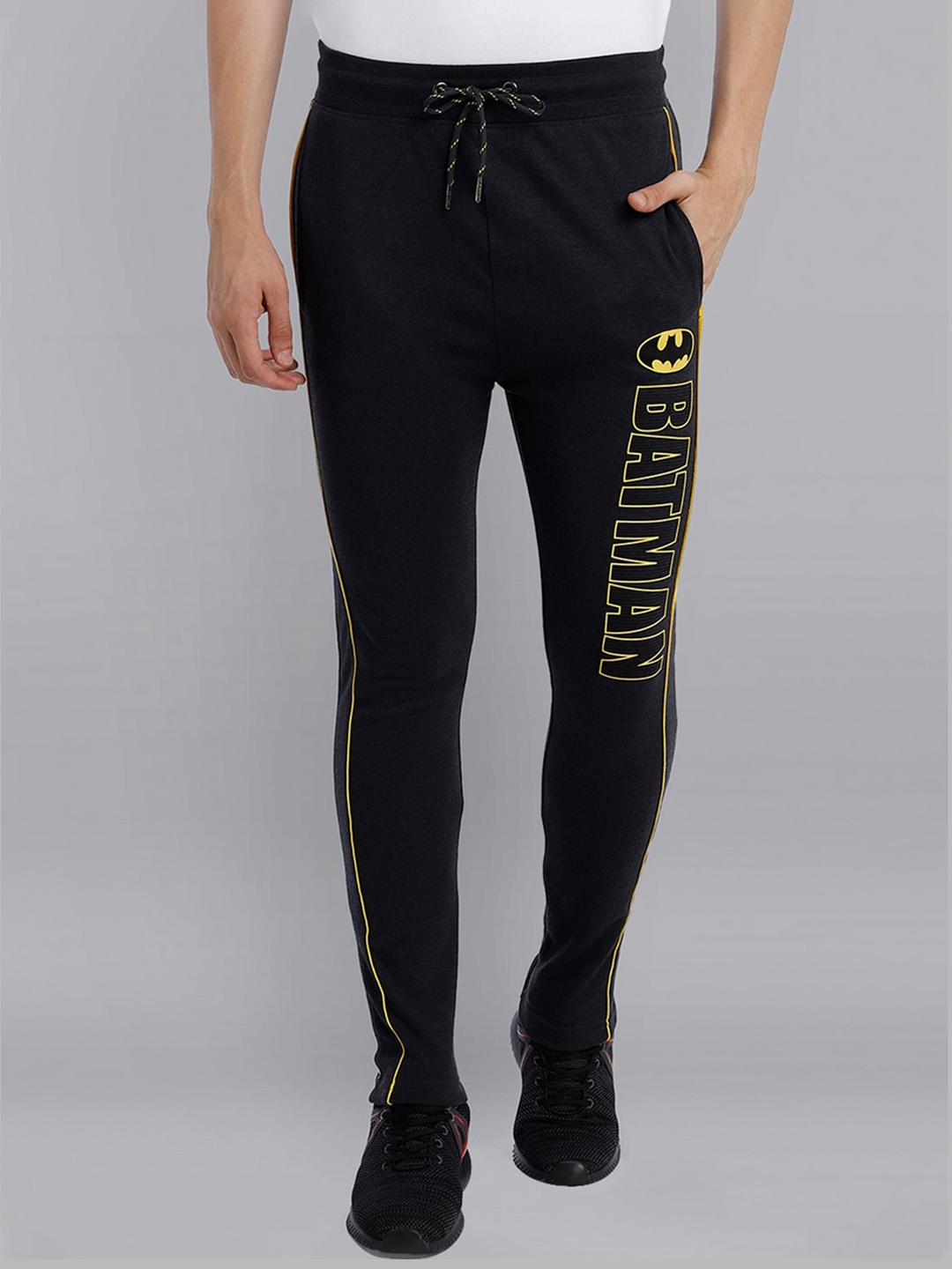 Free Authority Men Grey Batman Featured Jogger