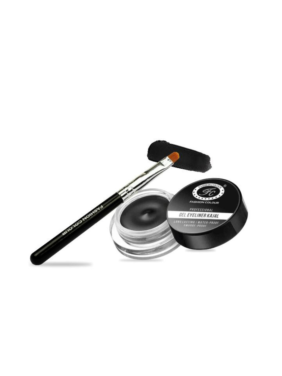 Fashion Colour Platinum Professional Gel Eyeliner 6 g - Black