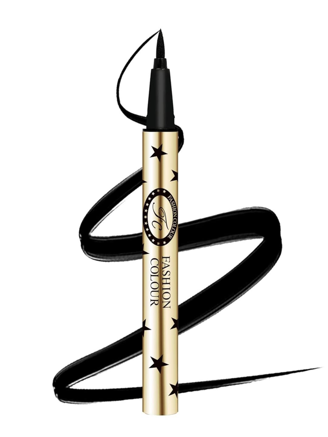 Fashion Colour HD Waterproof Eyeliner Pen 1 ml - Black