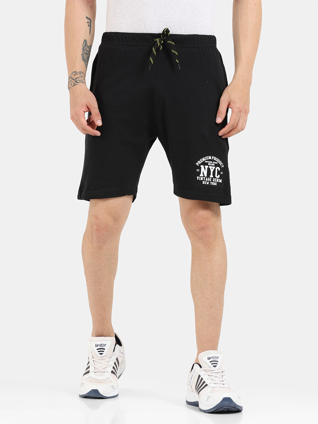 ARDEUR Men Black Shorts