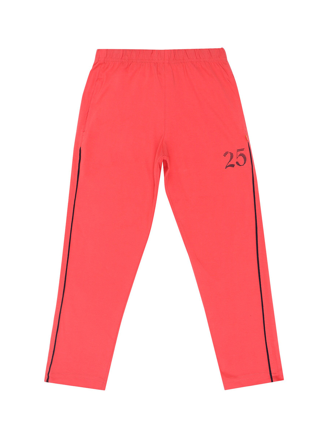 PROTEENS Girls Pink Solid Cotton Track Pants