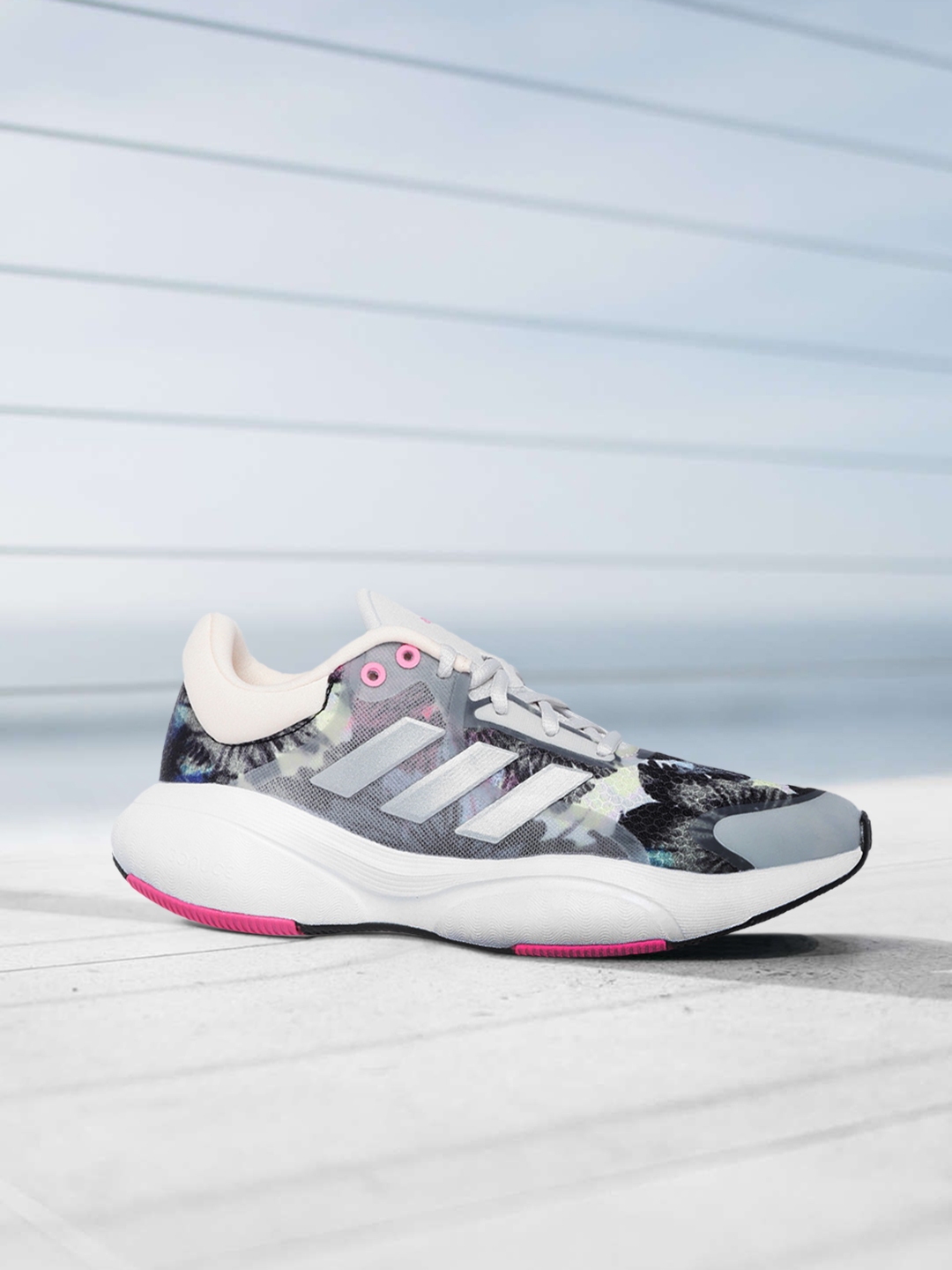 Buy ADIDAS Women Grey Blue Floral Print Response Running Shoes Sports Shoes for Women 18374598 Myntra