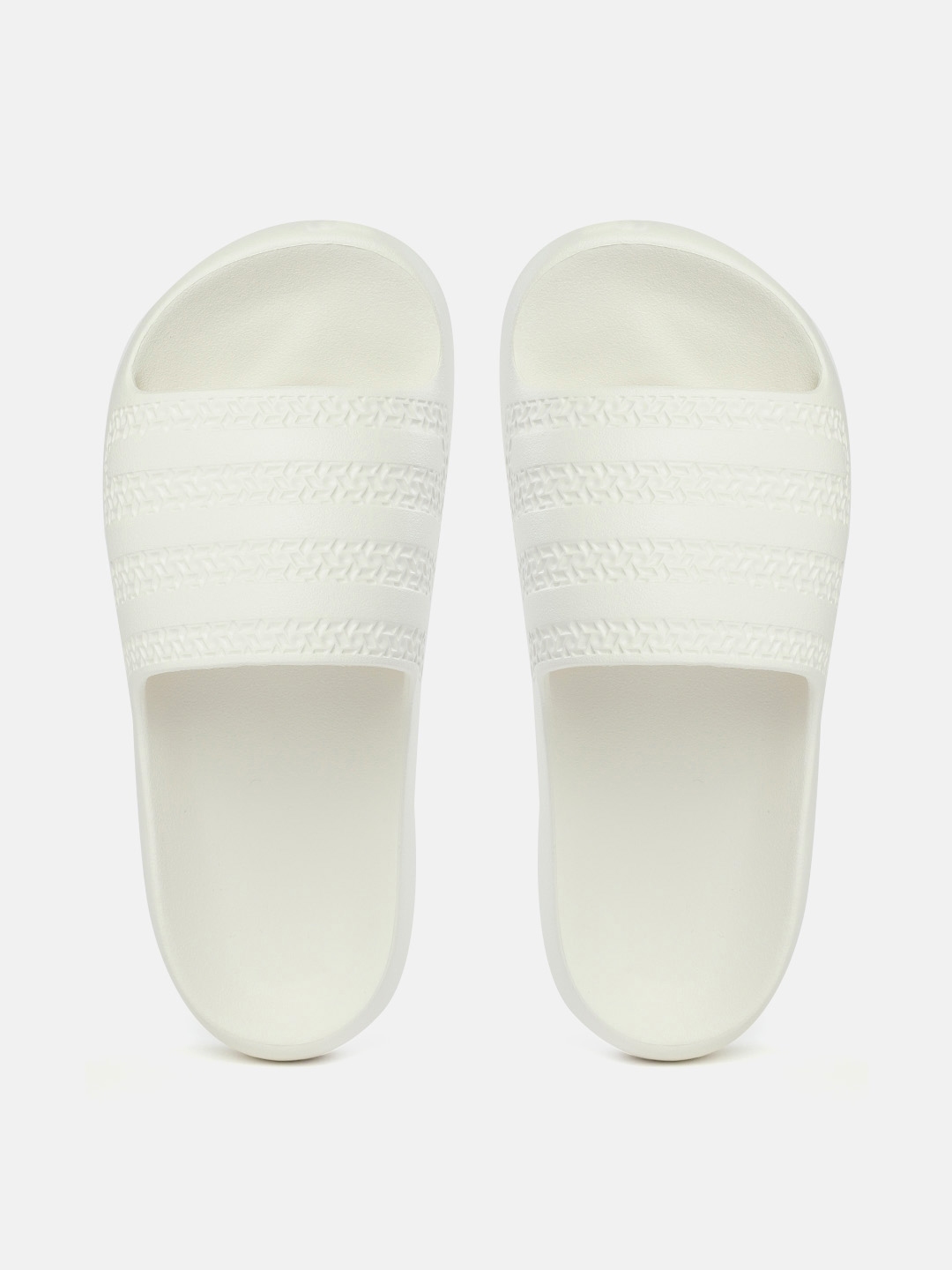 Adidas flip cheap flops white