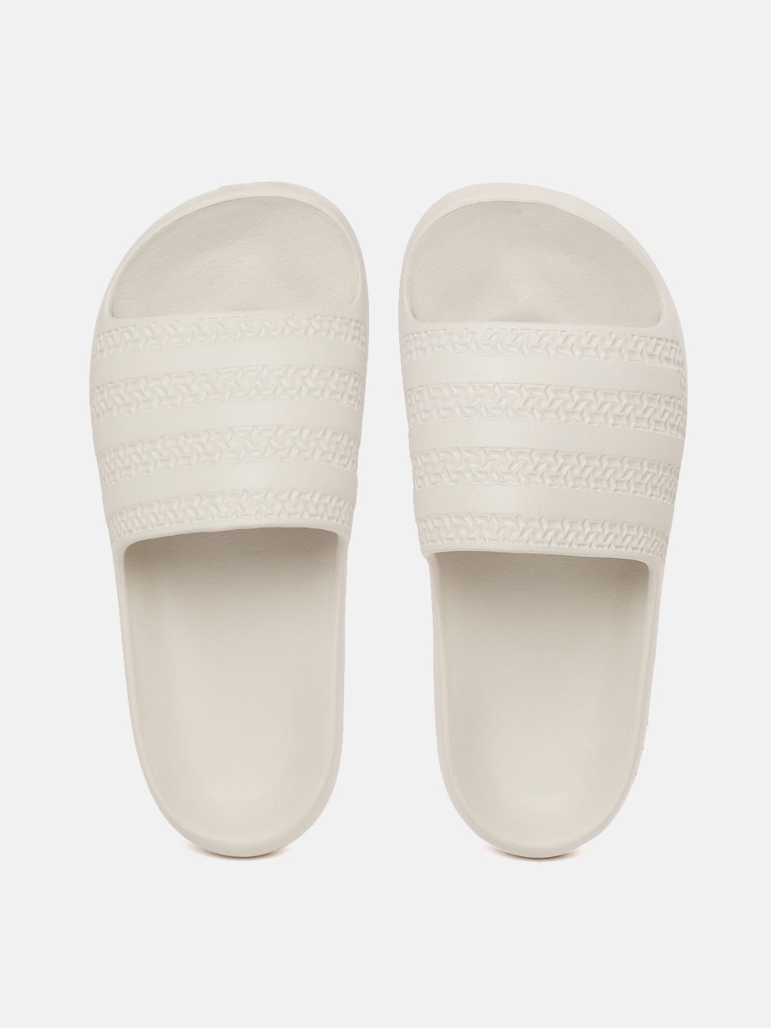 White adidas 2024 sliders womens