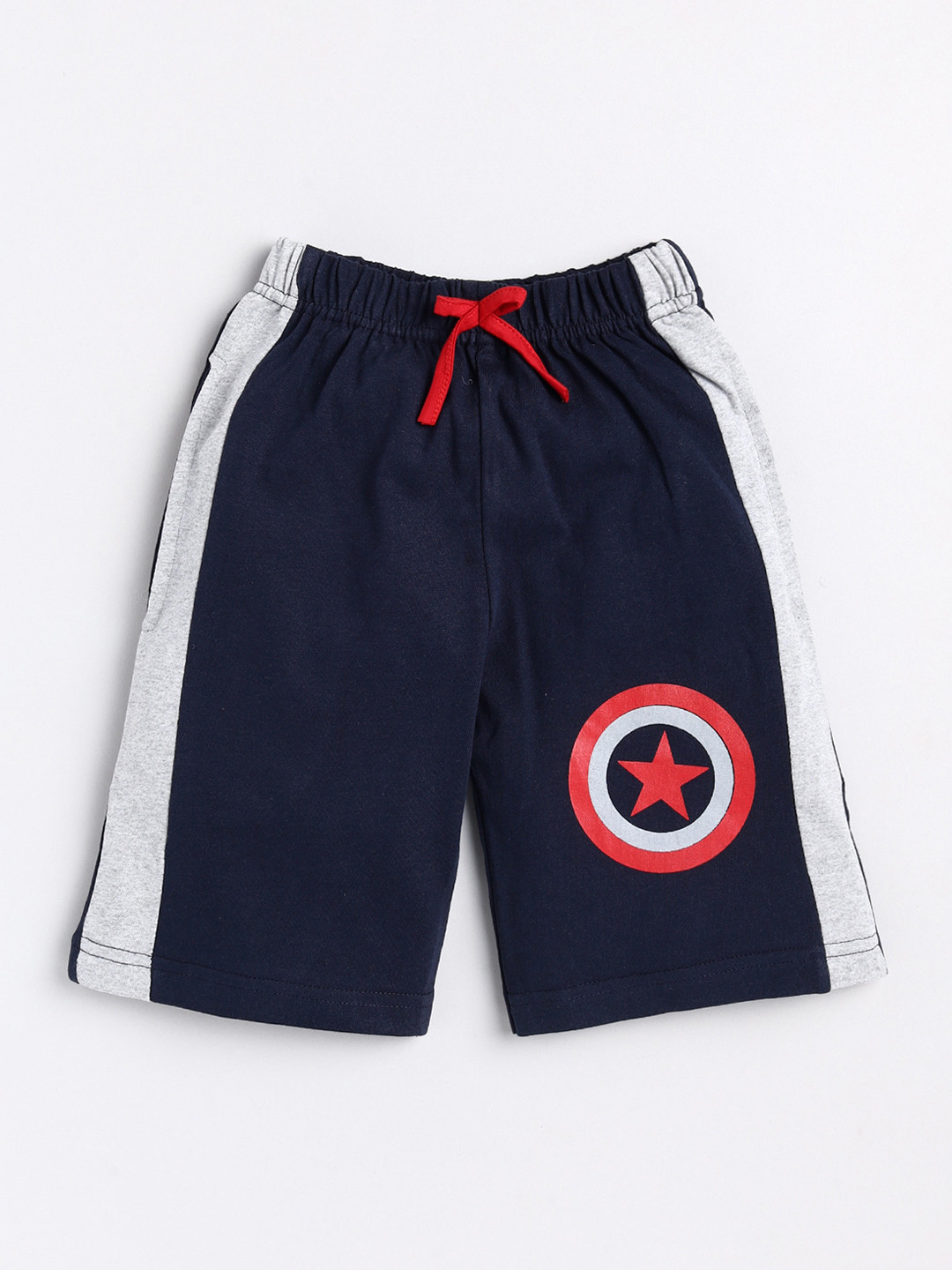 Toonyport Boys Navy Blue Superhero Outdoor Shorts