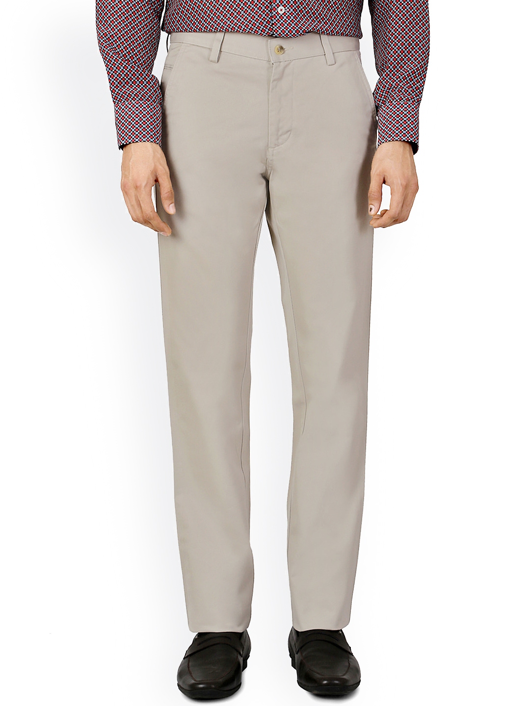 Buy Allen Solly Brown Comfort Fit Casual Trousers  Trousers for Men  1261039  Myntra
