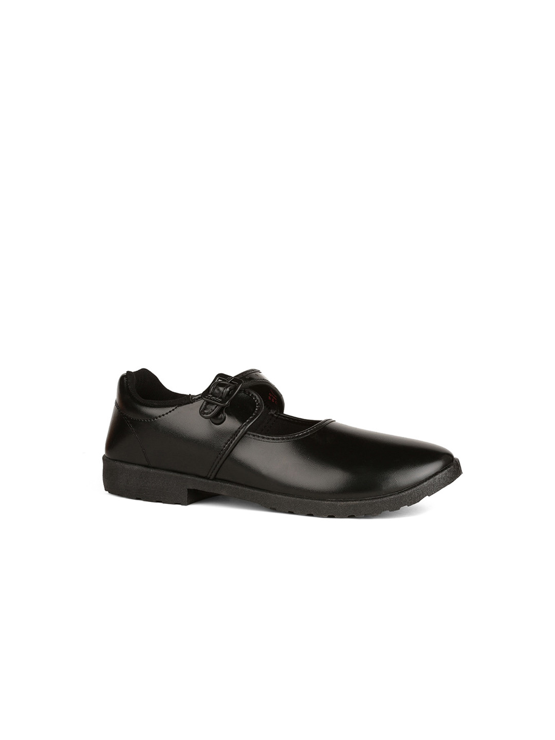 Bata Girls Black Slip-On School Shoes
