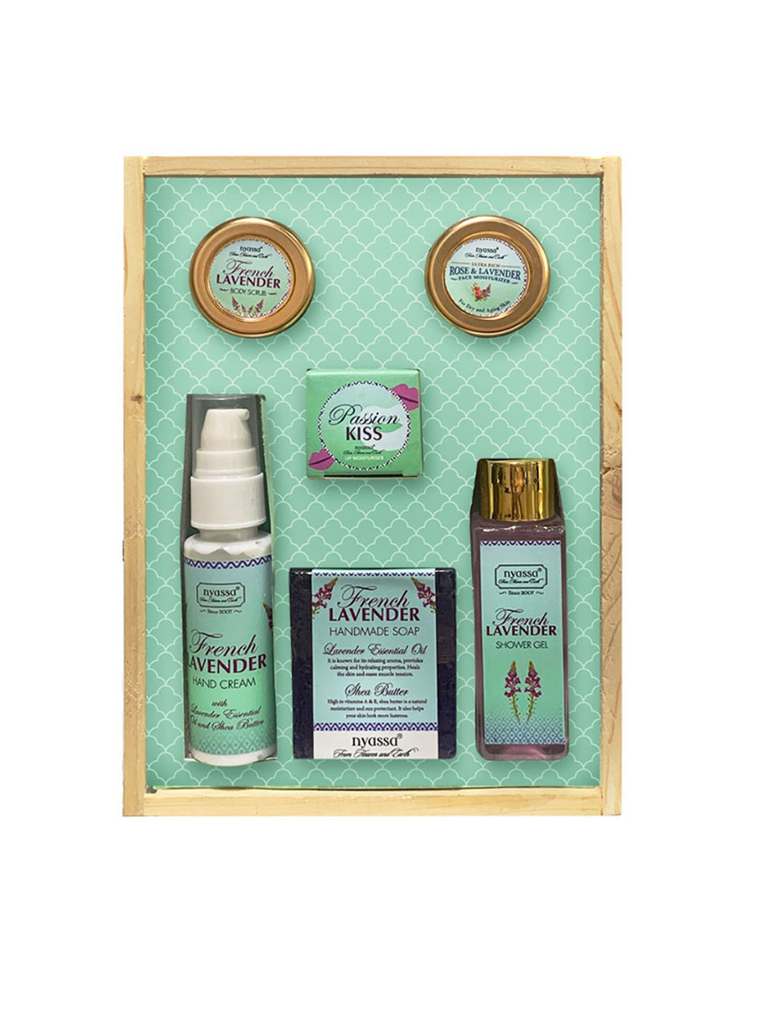 Nyassa Just Lavender Bath & Body Gift Set