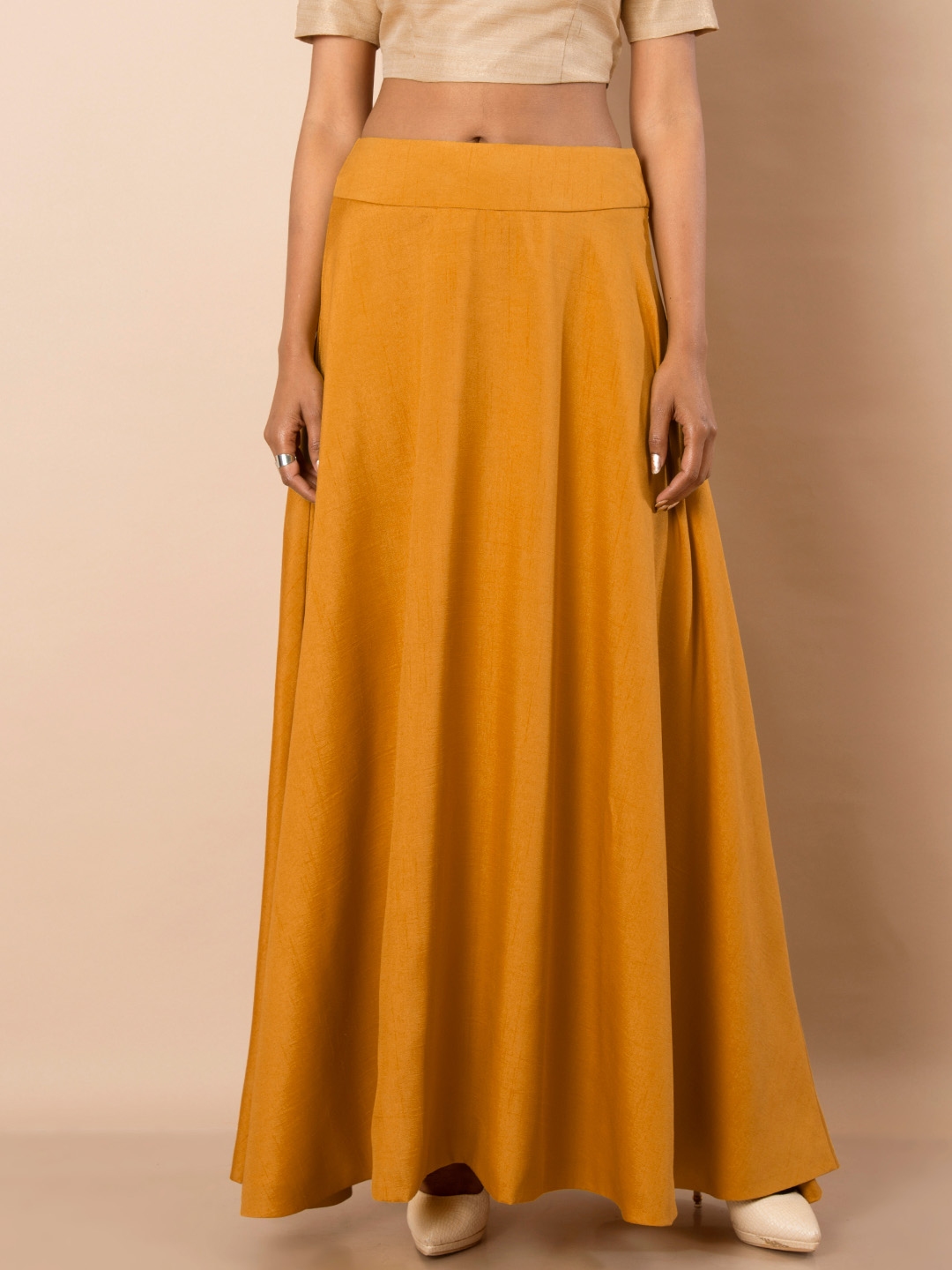 Indya 2024 mustard skirt