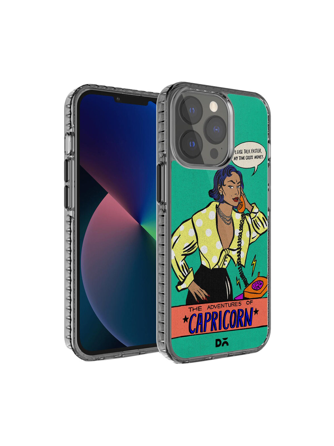 DailyObjects Green Capricorn Printed Stride 2.0  iPhone 13 Pro Max Max Back Case