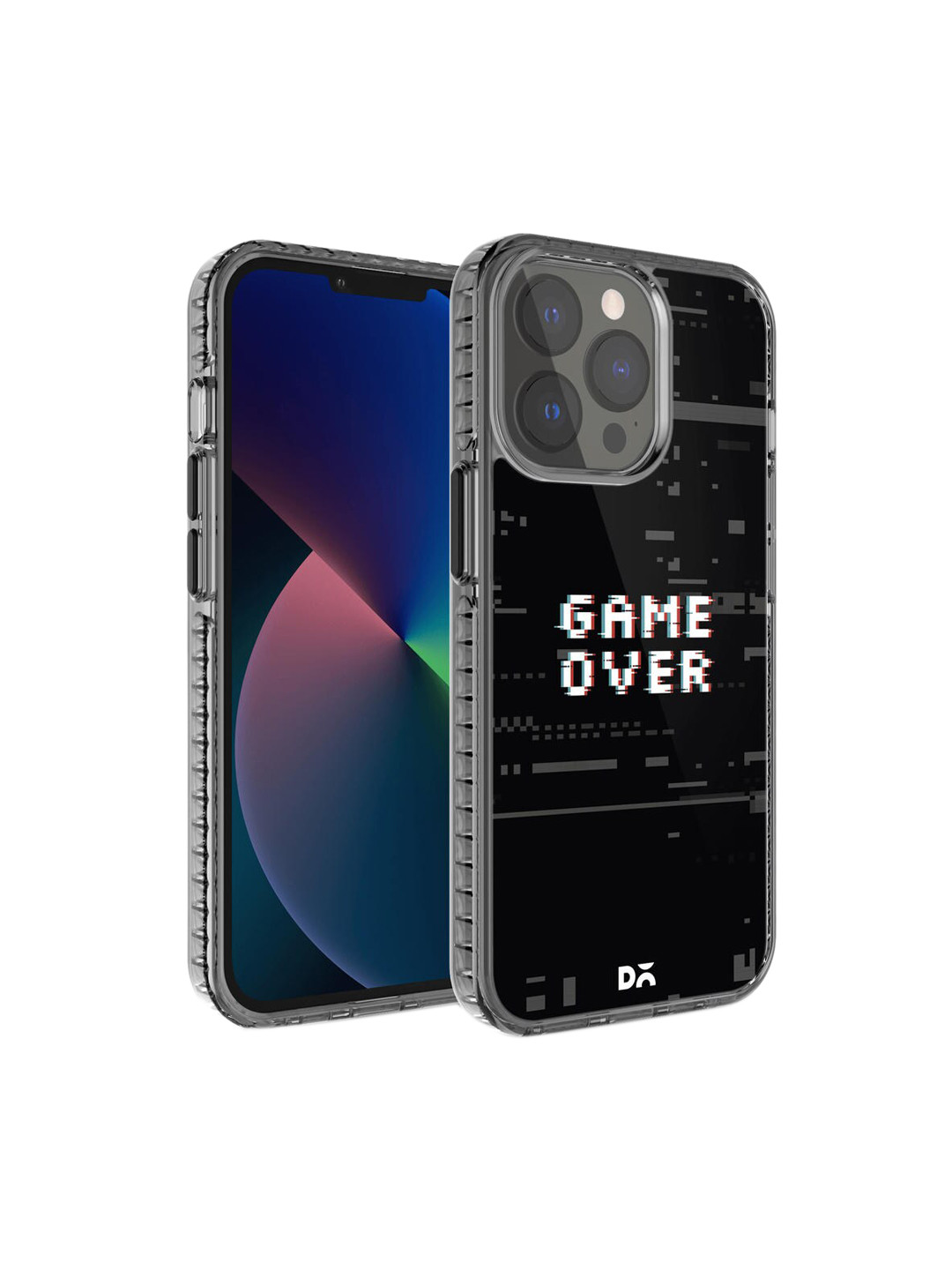 DailyObjects Black & White Game Over iPhone 11 13 Pro Max Back Case