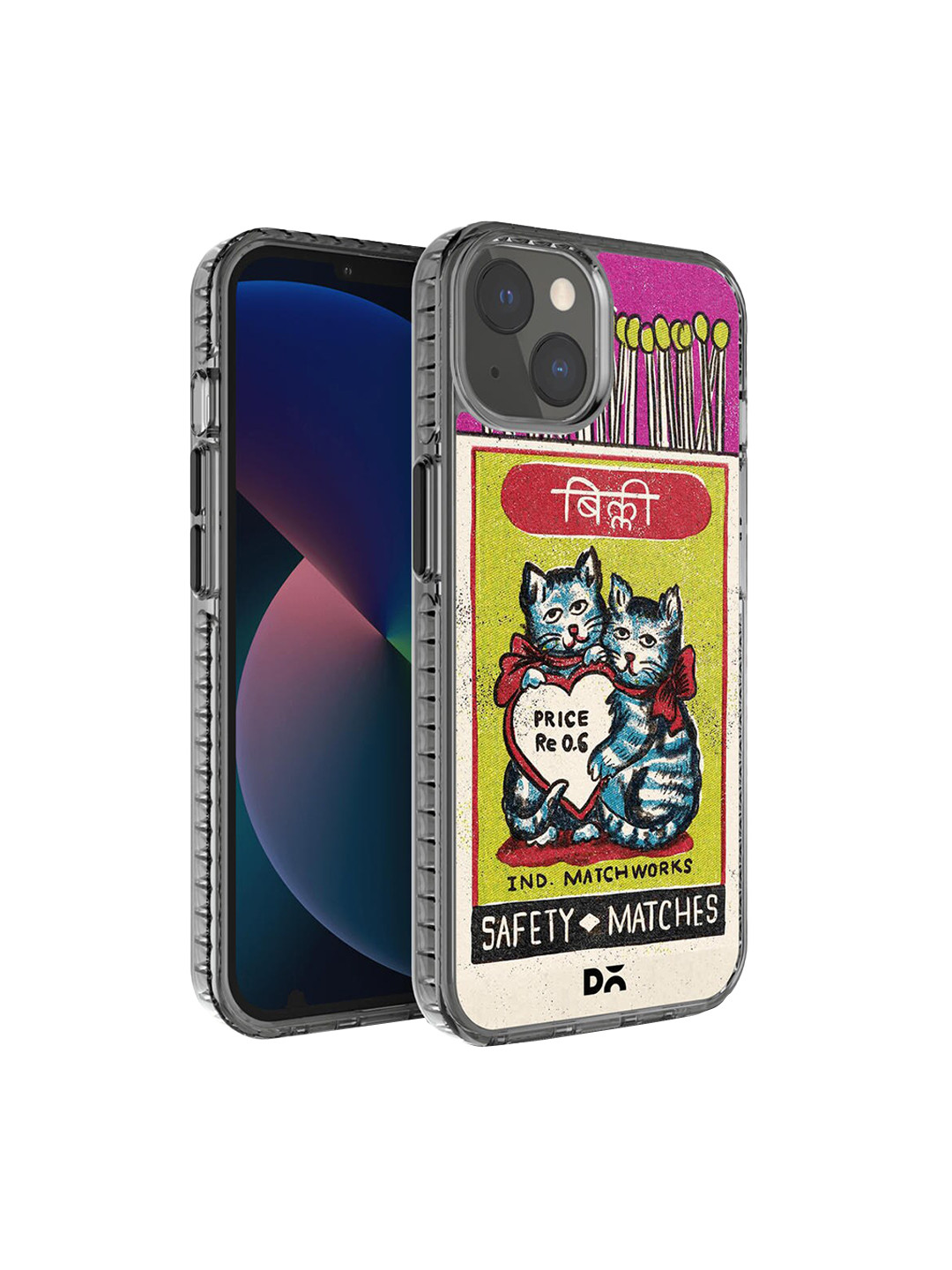 DailyObjects Yellow & Red Printed iPhone 13 Mobile Case