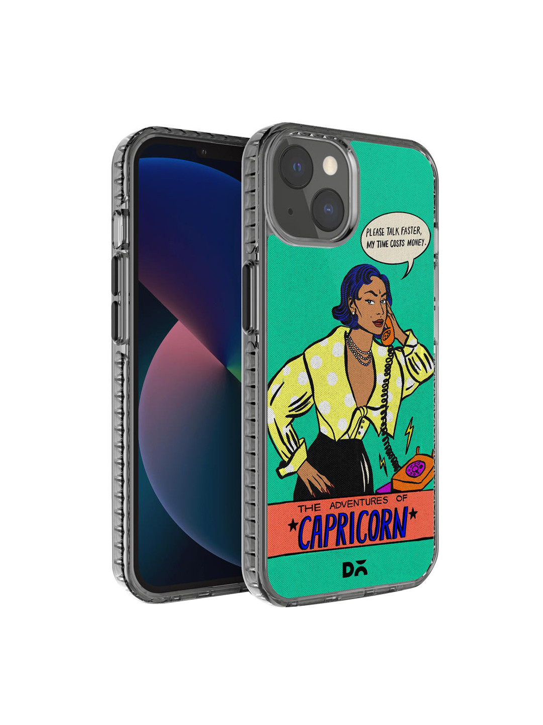 DailyObjects Multi-Coloured Capricorn Printed iPhone 13 Phone Case