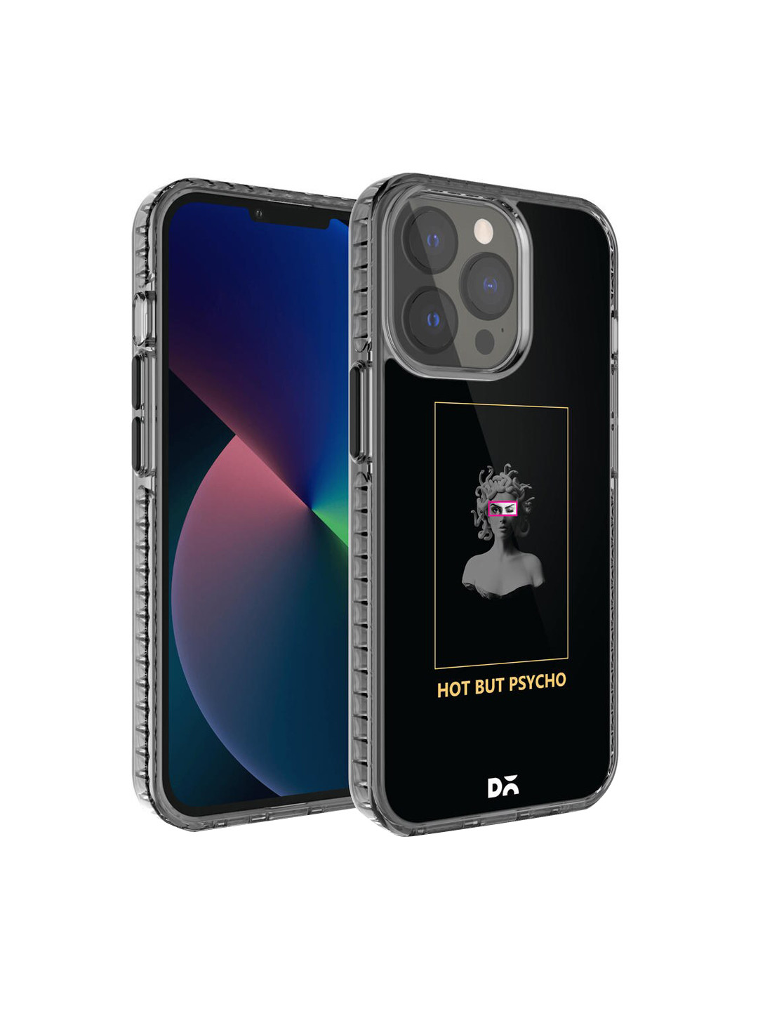 DailyObjects Black Printed Hot Psycho iPhone 13 Pro Max Phone Case