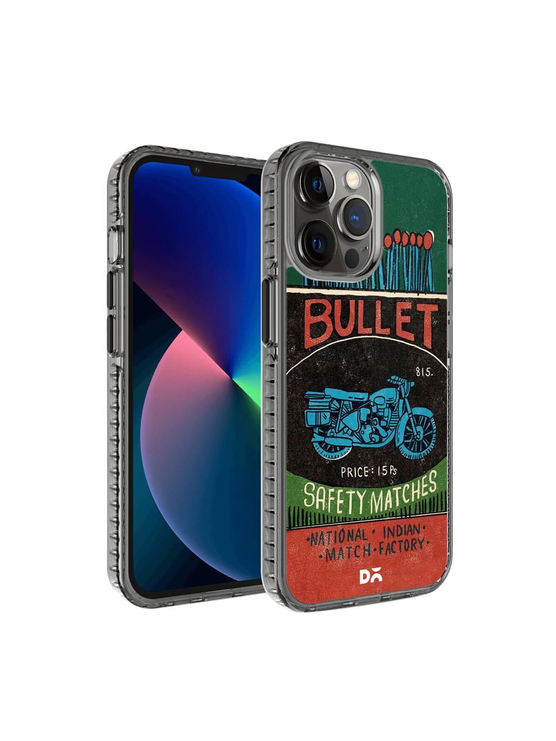 DailyObjects Multi-Coloured Bullet Matchbox Printed iPhone 12 Pro Max Phone Case
