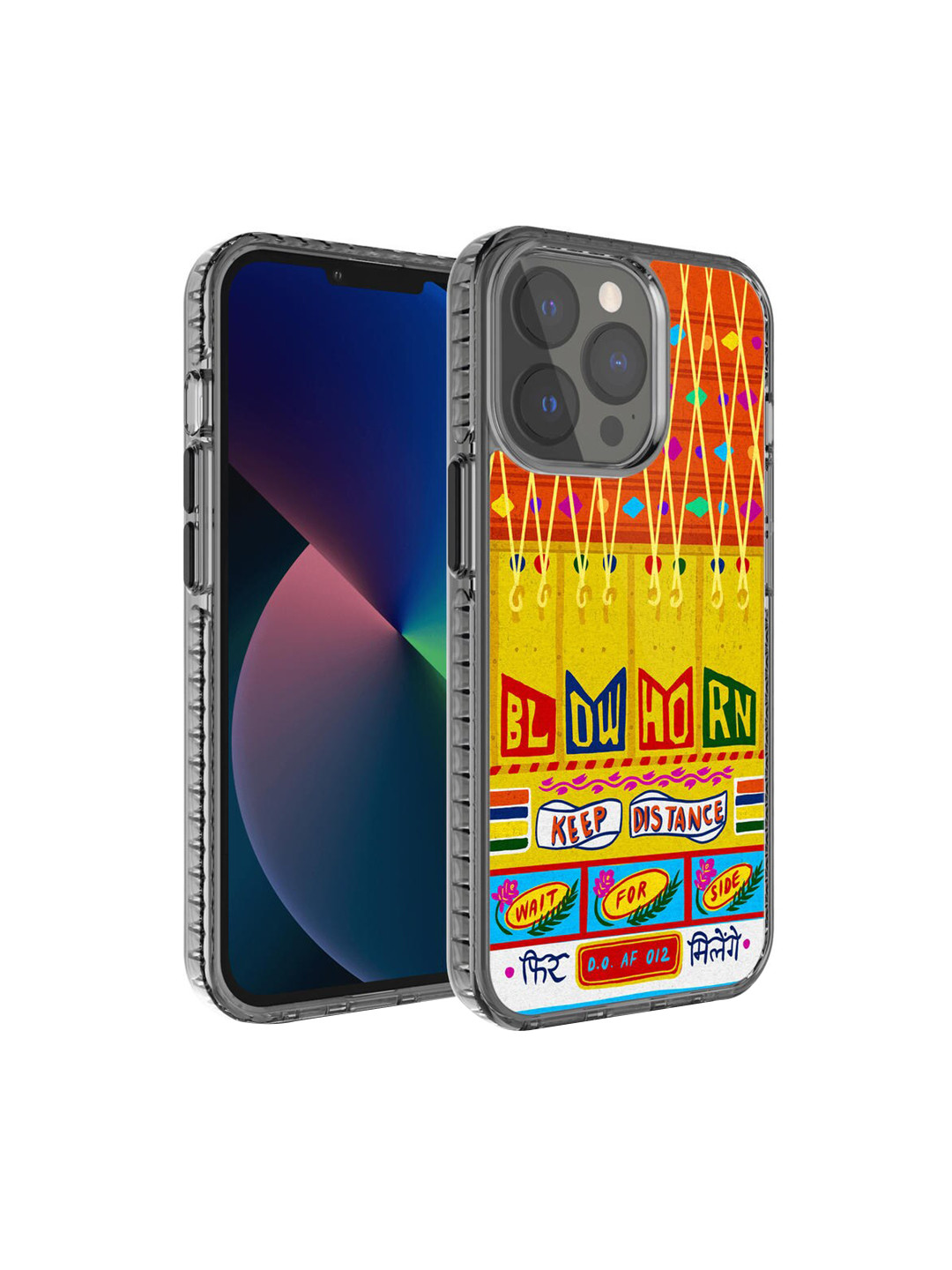 DailyObjects Yellow & Red Fir Milenge Truckback Stride 2.0 iPhone 13 Pro Max Phone Case