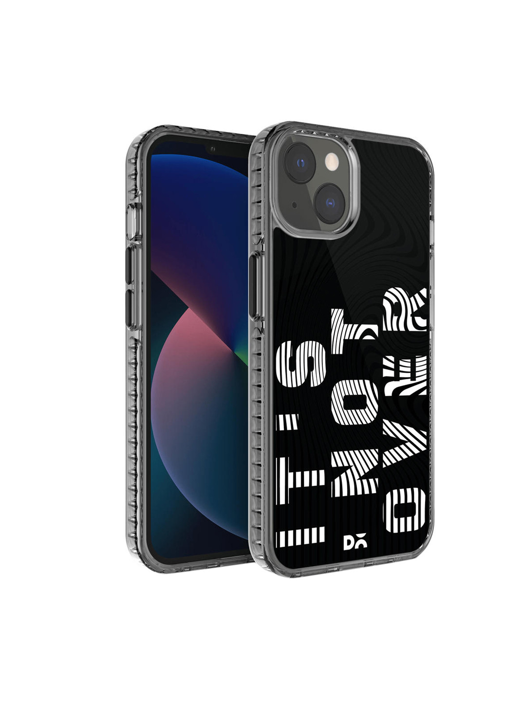 DailyObjects Black Printed iPhone 13 Back Case