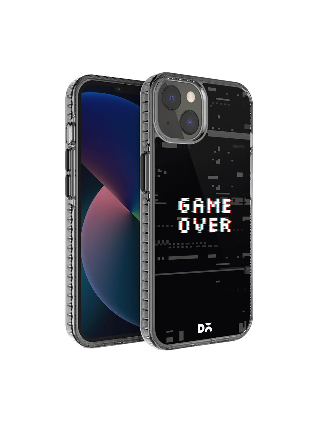 DailyObjects Black & White Game Over Stride Printed iPhone 13 Phone Case
