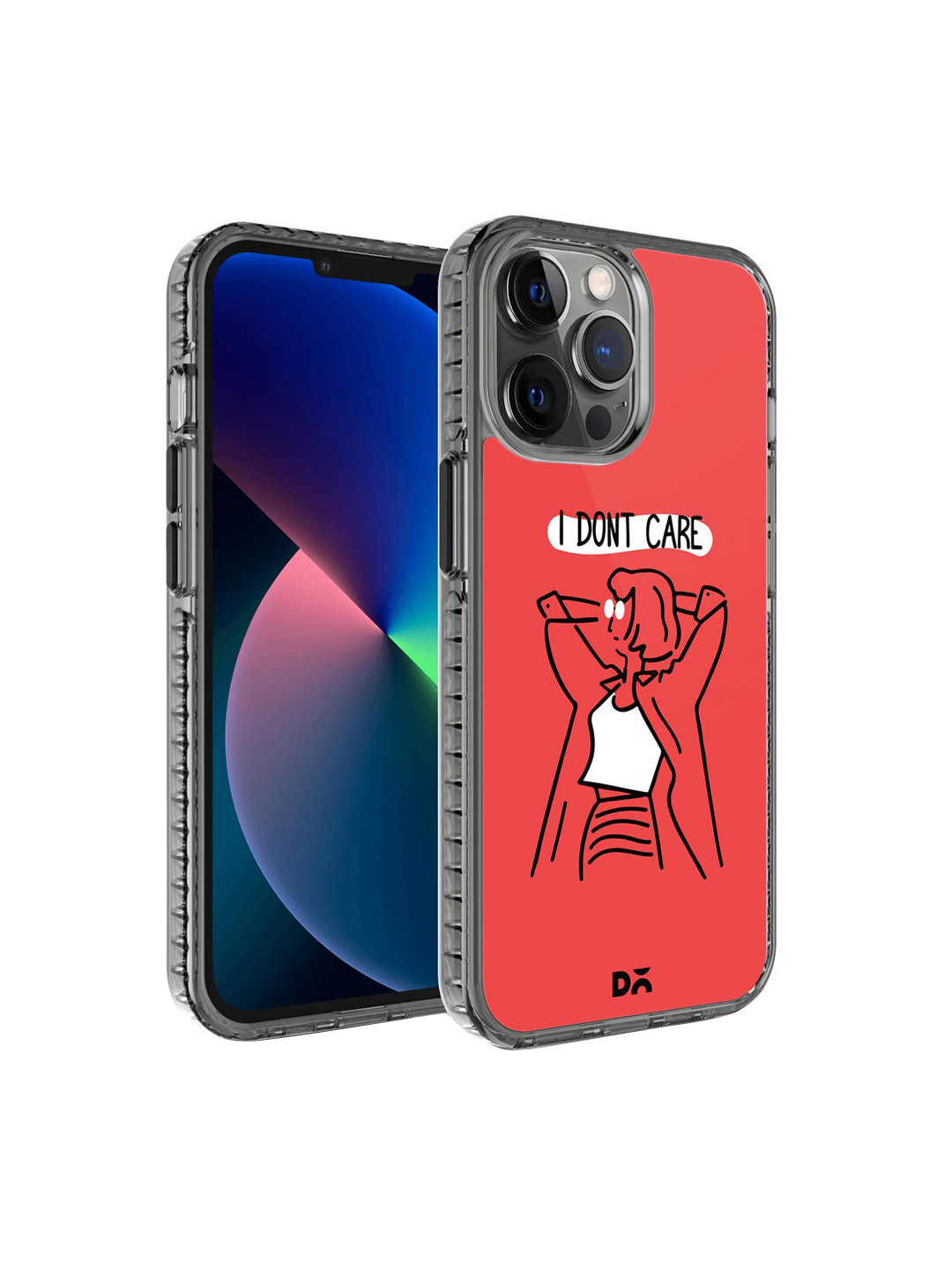 DailyObjects Red & White Printed iPhone 12 Pro Max Phone Case