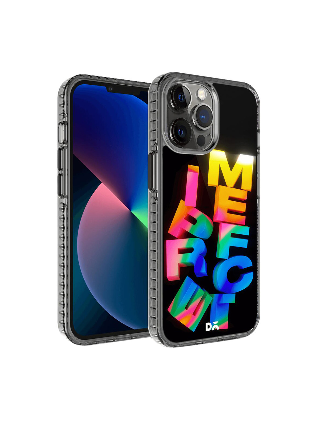 DailyObjects Black & Yellow Printed Imperfect Stride 2.0 iPhone 12 Pro Max Phone Case