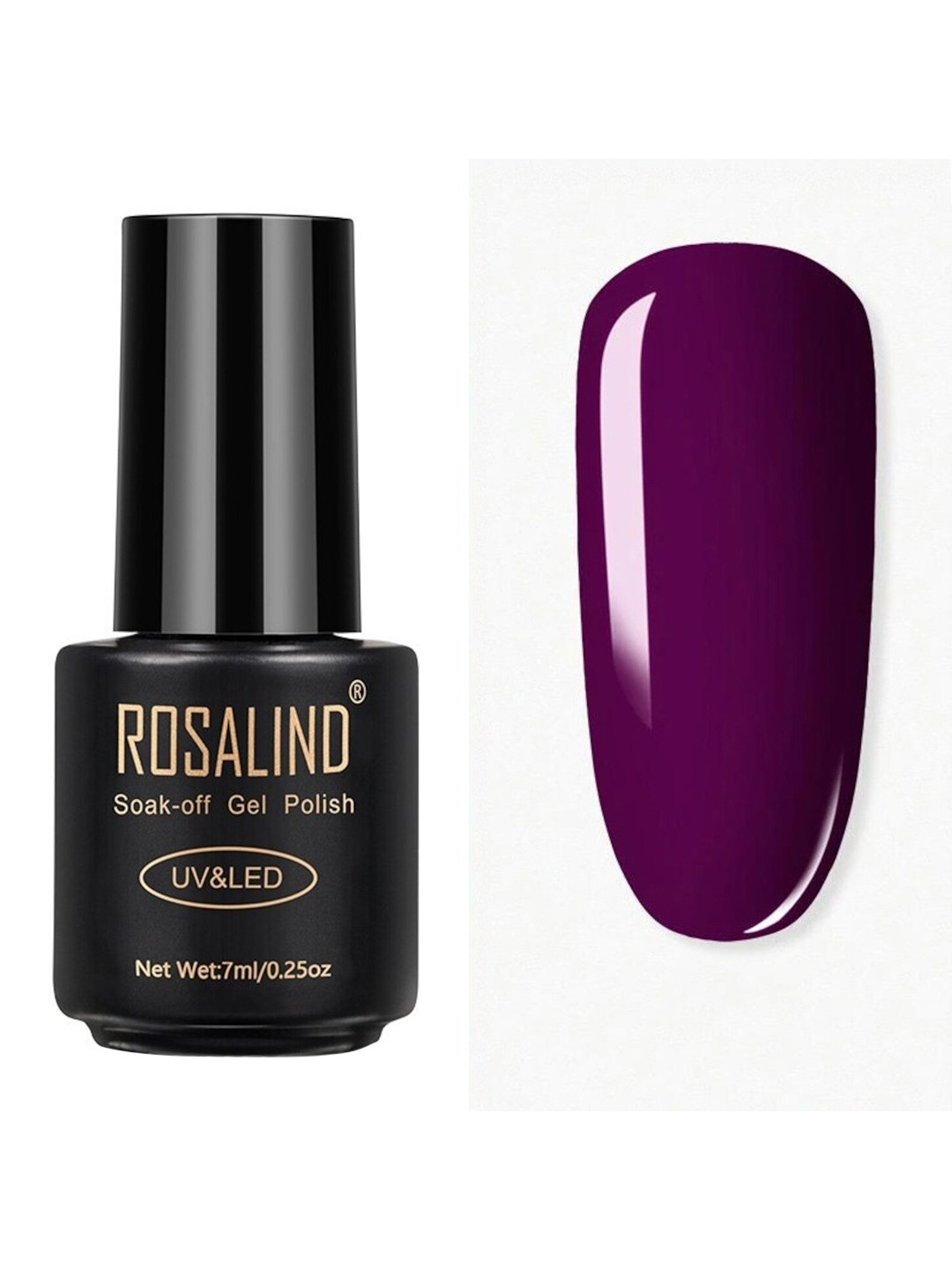 ROSALIND Long Lasting UV LED Soak-Off Gel Nail Polish - Shade 2562
