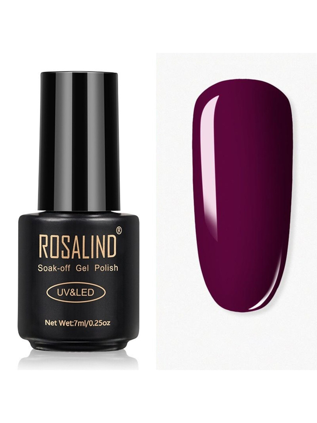 ROSALIND Long Lasting UV LED Soak-Off Gel Nail Polish - Shade 2608