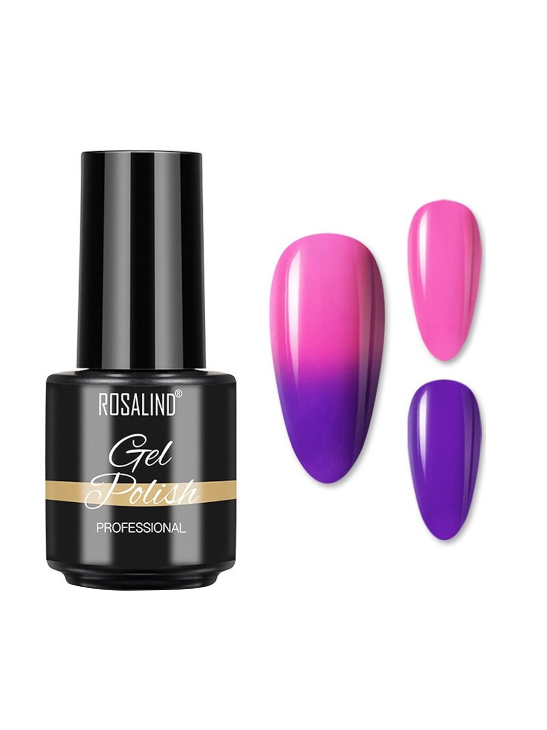 ROSALIND Long Lasting Colour-Changing UV LED Soak-Off Gel Nail Polish - Shade B080