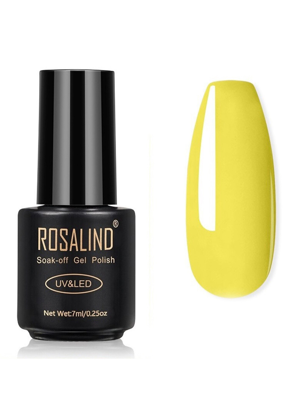 ROSALIND Long Lasting UV LED Soak-Off Gel Nail Polish - Shade 2753