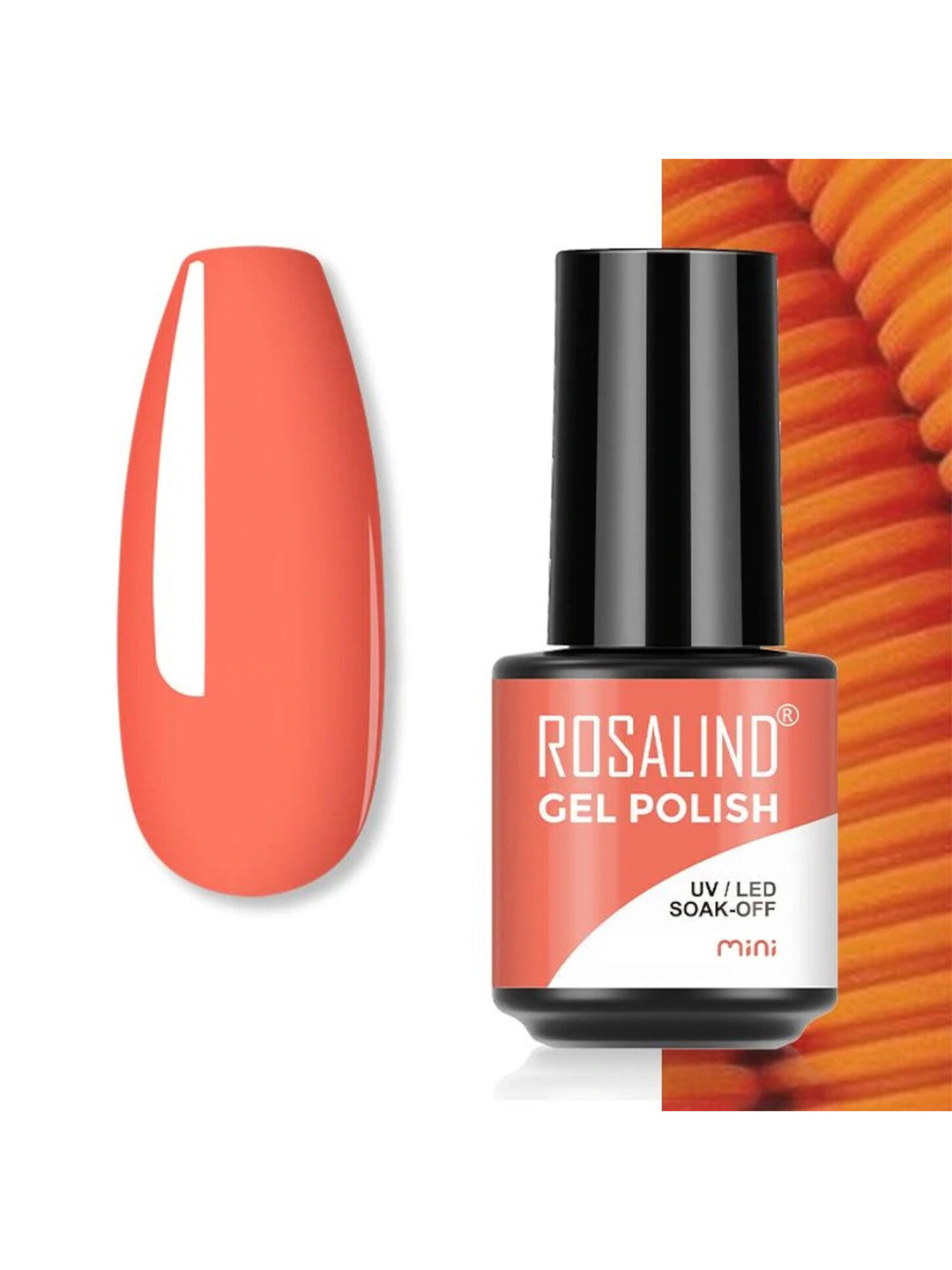 ROSALIND Long Lasting UV LED Soak-Off Gel Nail Polish - Shade S056