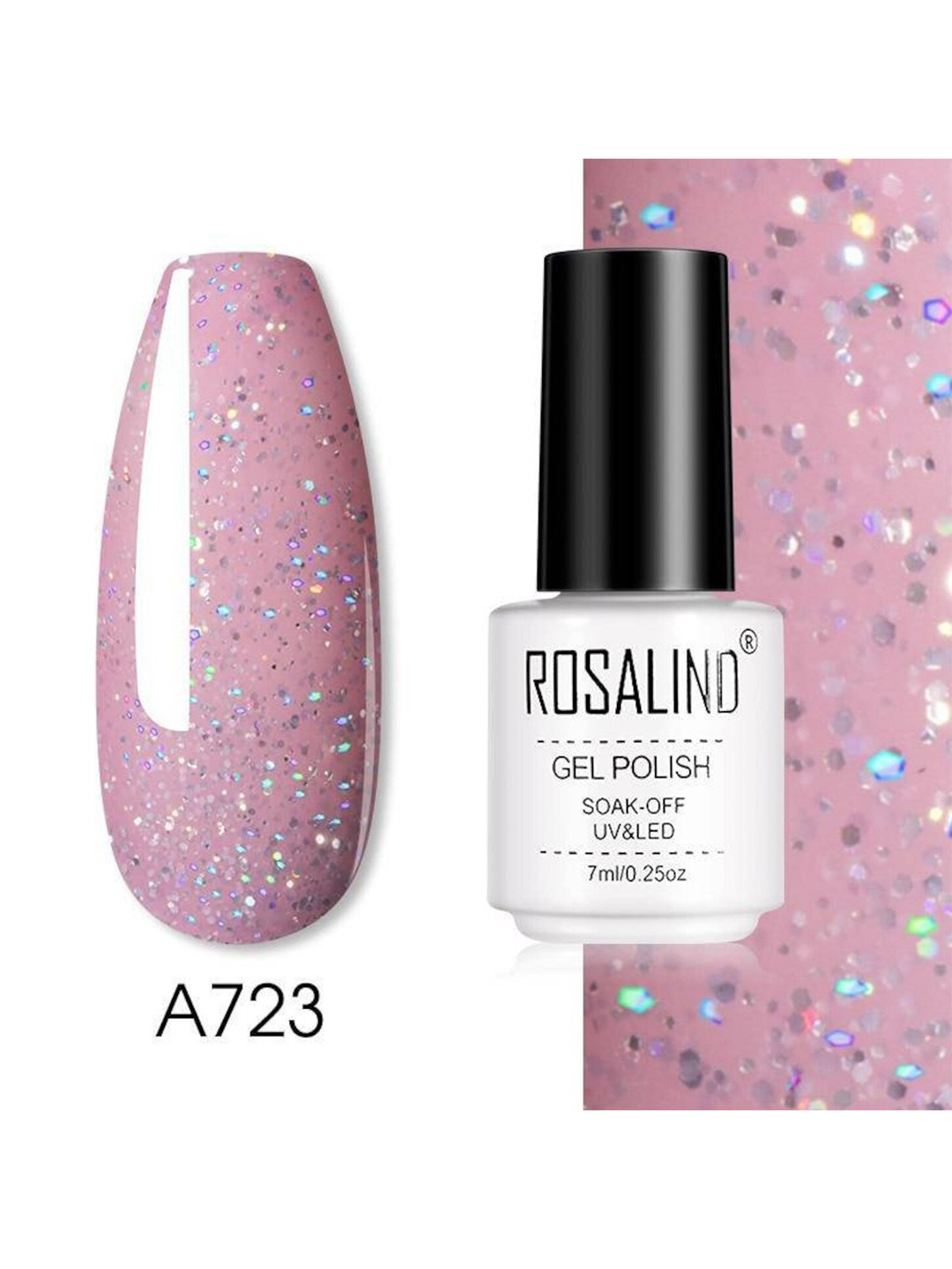 ROSALIND Soak-Off UV & LED Gel Nail Polish 7 ml - A723