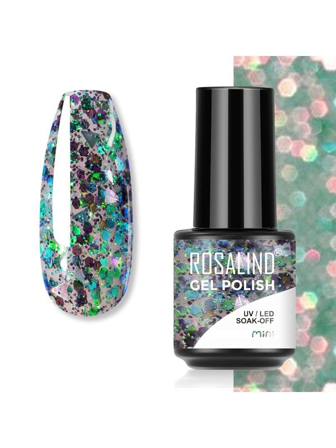 ROSALIND Long Lasting UV LED Soak-Off Gel Nail Polish - Shade S041