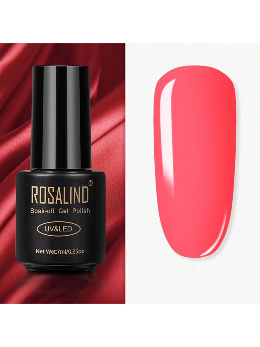 ROSALIND Soak-Off UV LED Gel Nail Polish 7 ml - 1557