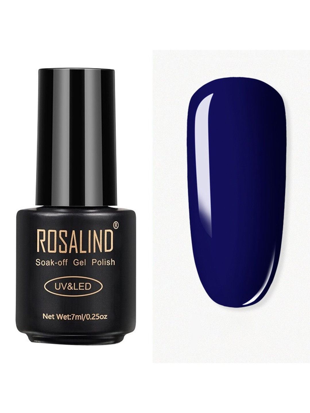 ROSALIND Long Lasting UV LED Soak-Off Gel Nail Polish - Shade 2707