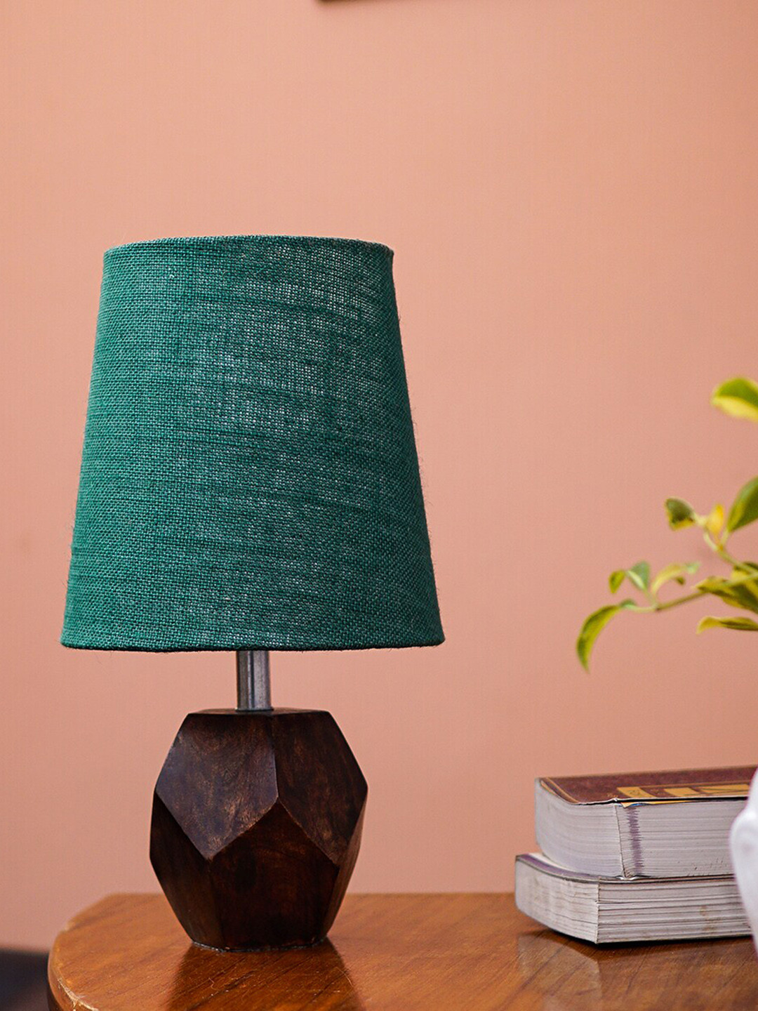 Pinecraft INTERNATIONAL Brown Ema Table Lamp with Shade