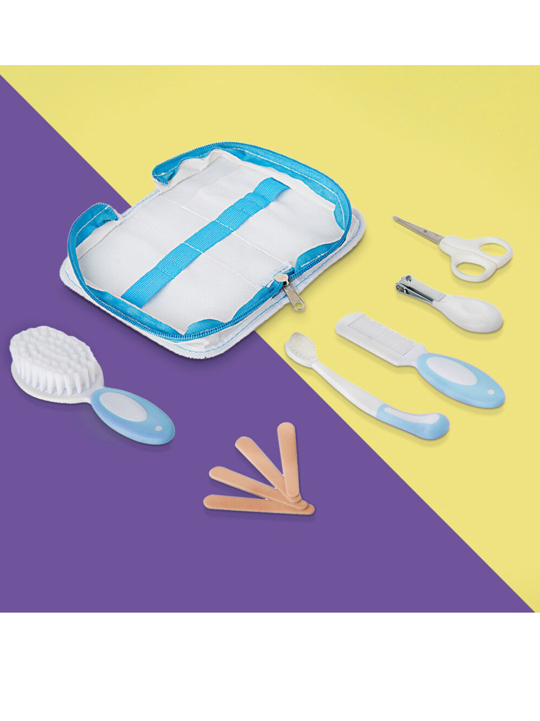 Baby Moo Kids Blue Nail Grooming Kit