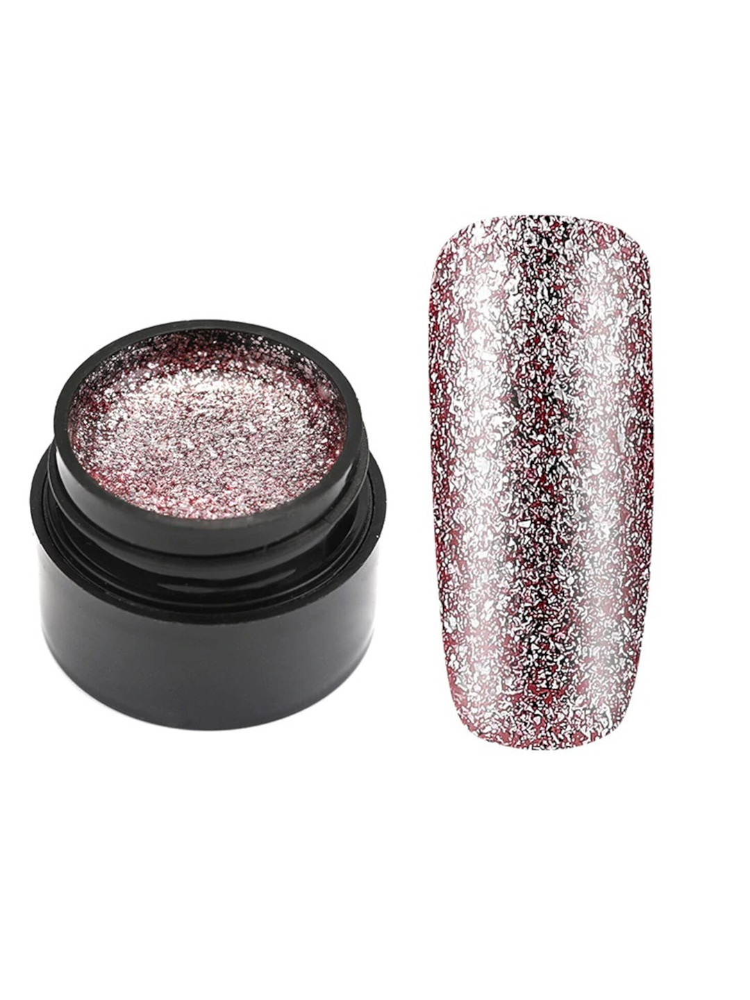 ROSALIND Shiny Platinum UV & LED Hybrid Varnishes Gel Nail Polish - Shade A384