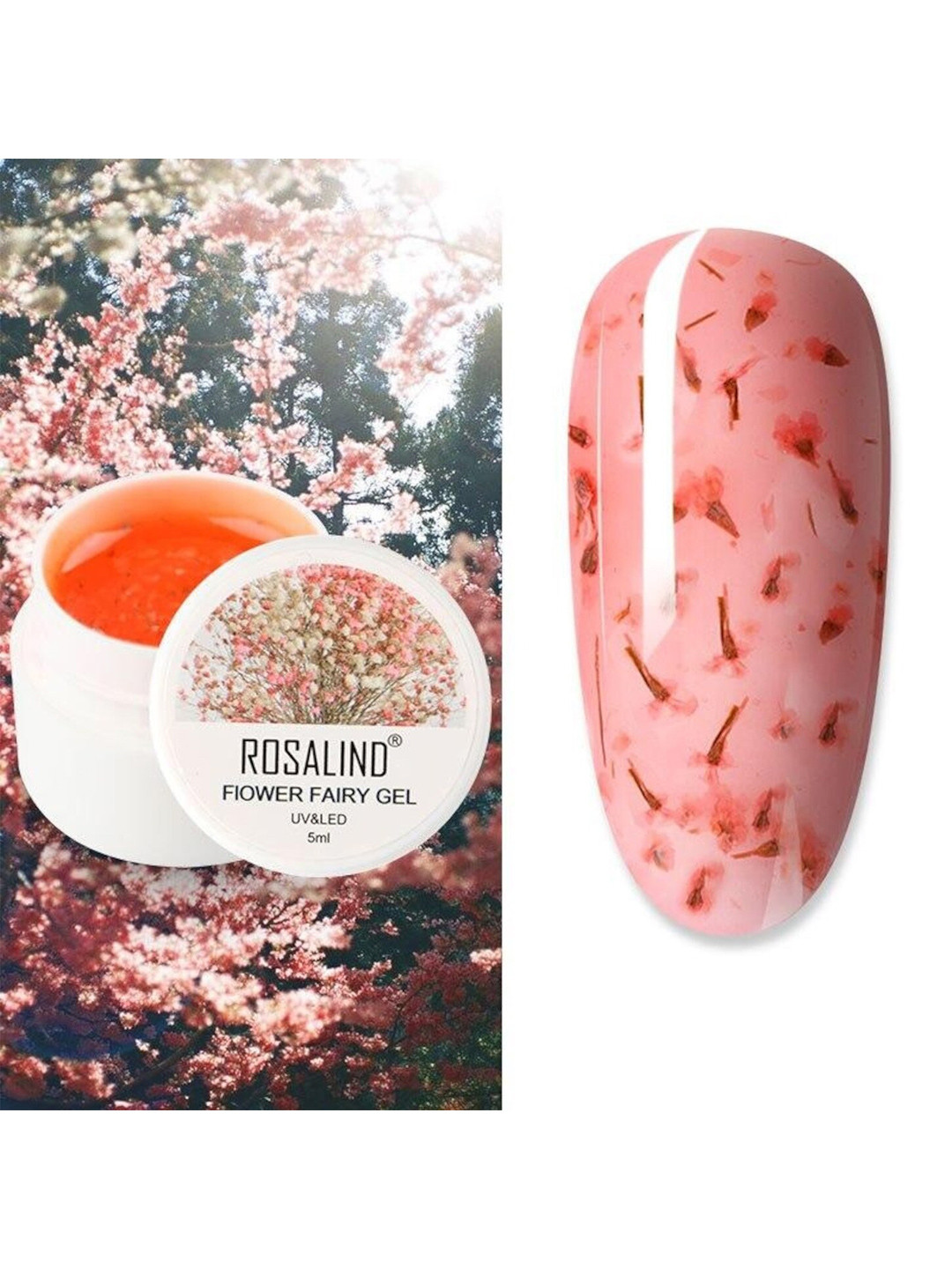ROSALIND UV & LED Flower Fairy Gel Nail Polish 5 ml - A145